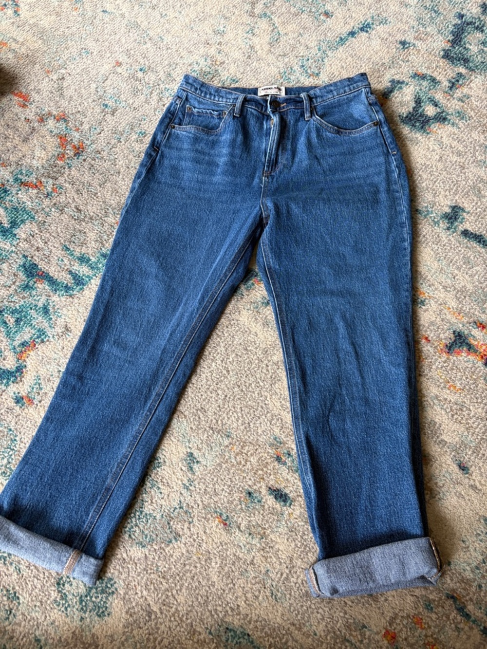 Kirkland Signature Dark Blue Boyfriend Jeans